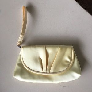 Canary Yellow Clutch Crossbody